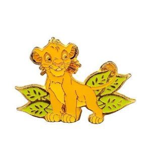 Disney The Lion King Young Simba Walking on Leaves Brooch Pin